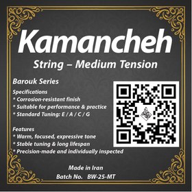 تصویر سیم کمانچه باروک 