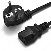 تصویر کابل برق کیس ضخیم Power Cable 3 Pin Case/Monitor