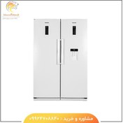 تصویر یخچال فریزر دوقلو دیپوینت 40 فوت مدل D5E Deponit D5E 40 Cubic feet Refrigerator