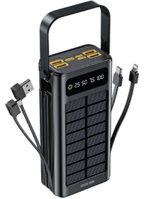 تصویر پاوربانک 20 وات گرین لاین مدل Solar X  ظرفیت 30000 میلی آمپر ساعت Green Lion Solar X 30000mAh 20W Power Bank