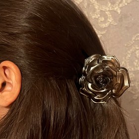 تصویر کلیپس شیشه ای رز 