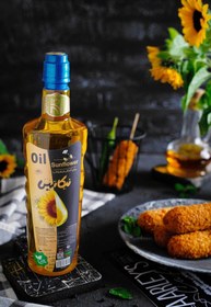 تصویر روغن آفتابگردان ارگانیک نیکاتیس 