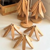 تصویر زیر قابلمه ای بامبو 