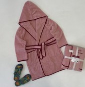 تصویر حوله تن پوش بچه گانه برند IAM 