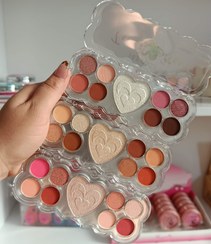 تصویر پالت سایه قلبی هدی موجی 