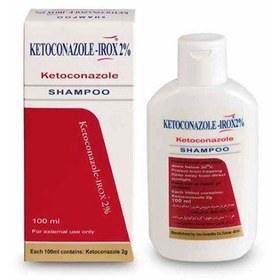 تصویر شامپو کتوکونازول 2 درصد ایروکس 100 میلی لیتر Irox Ketoconazole 2% Shampoo 100 Ml