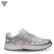 تصویر کتونی زنانه نایک پی 6000 نقره ای صورتی 