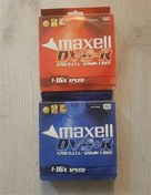 تصویر DVD خام ، دو بسته 10عددی Maxell اصلی قدیمی 