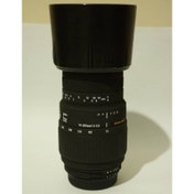 تصویر لنز سیگما دست دوم Sigma 70-300mm F 4-5.6 DG MACRO for Nikon(جعبه ندارد) 