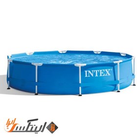 تصویر استخر پیش ساخته گرد اینتکس 76*305 intex 28200