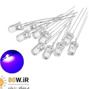 تصویر LED فرا بنفش (5mm (UV هایبرایت 