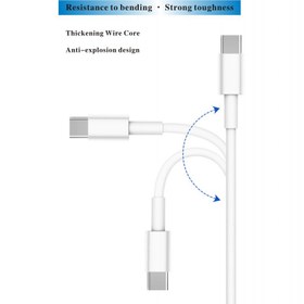 تصویر کابل USB-C کانفلون مدل DC15 طول 1 متر 