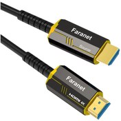 تصویر کابل HDMI v2.0 فیبر نوری فرانت 20 متری Fiber Optic Faranet HDMI v2.0 Active Cable 20M