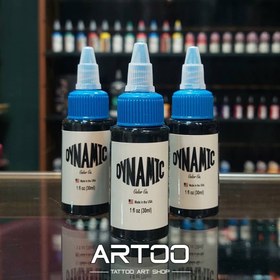 تصویر رنگ تمرین مشکی داینامیک 