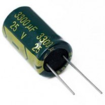 تصویر خازن الکترولیتی 3300uF 25V 3300uf 25v