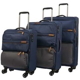 تصویر مجموعه سه عددی چمدان اکولاک مدل لورنزو 