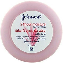 تصویر کرم مرطوب کننده جانسون 200 میل ا Johnson 24 hour moisturizing cream Johnson 24 hour moisturizing cream