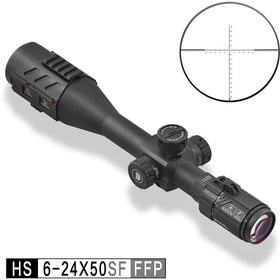 تصویر دوربین تفنگ دیسکاوری HS 6-24X50 SF FFP 