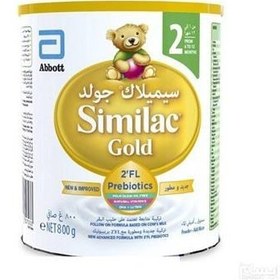 تصویر شیر کمکی سیمیلاک گلد ایرلندی خشک شماره 2(800 گرمی) 