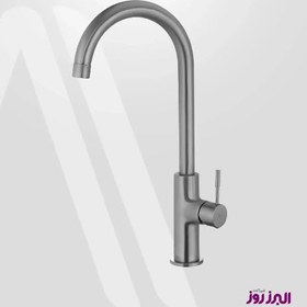 تصویر ست 4تایی شیرآلات البرز روز مدل رومانیا استیل مات Alborz Rooz