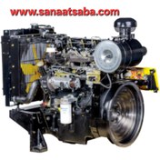 تصویر موتور دیزلی ۴ سیلندر خطی پرکینز ۷۵ اسب بخار 