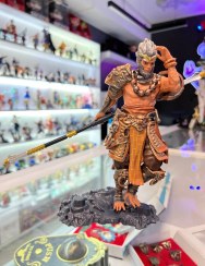 تصویر اکشن فیگور ووکانگ ۱۸ سانتی متر از بازی Black Myth Wukong 