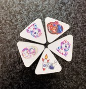 تصویر پاکن سه‌گوش طرح‌دار سایز بزرگ 