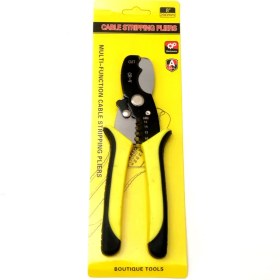 تصویر انبر کابل بر و سیم لخت کن سایز ۸ اینچ(۲۰۰ میلیمتر) Cable wire stripping pliers 8" shunwei