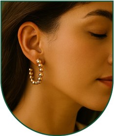 تصویر گوشواره کد fa105 