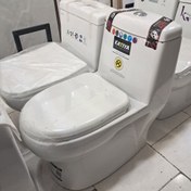 تصویر توالت فرنگی کاتیا مدل روما - استاندارد - آبشاری - خروجی 10 - آکس 20 