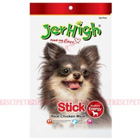 تصویر تشویقی سگ جرهای مدل میله ای طعم استیک 70 گرم ( تقویتی ) Jerhigh Stick 70g