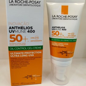 تصویر کرم ضد آفتاب فلوئید بی رنگ با SPF50+ لاروش پوزای 