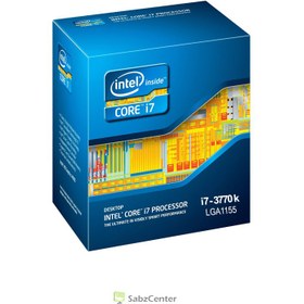 تصویر پردازنده بدون باکس اینتل مدل Core i7-3770 ا Intel Core i7-3770 LGA1155 Ivy Bridge Tray CPU Intel Core i7-3770 LGA1155 Ivy Bridge Tray CPU