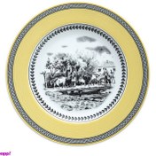 تصویر پیش دستی چینی زرین ایران مدل ایتالیا اف 19 ویلیج درجه عالی بسته 6 عددی 