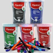 تصویر خودکار فوق روان پنتر رنگ آبی قطر نوشت ۱ میلیمتر 