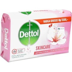 تصویر صابون حمام دتول Dettol آنتی باکتریال رایحه شگوفه بهاری 100 گرم 
