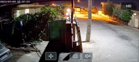 تصویر دوربین مداربسته 5MP IP دید در شب رنگی میکروفون دار برند B Smart Plus 5MP IP WL MIC CAMERA