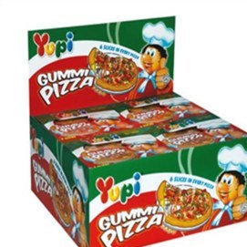 تصویر پاستیل پیتزا یوپی ۳۶۰ گرم – باکس ۲۴ عددی – Yupi gummi pizza 