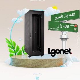 تصویر رک ایستاده 37 یونیت با عمق 80 الگونت 