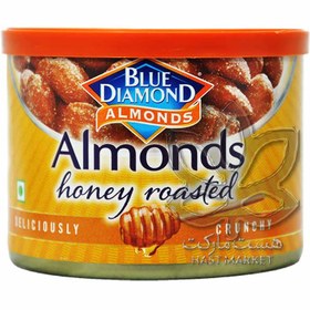 تصویر بادام درختی عسلی ۱۵۰ گرم بلو دیاموند – blue diamond 