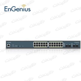 تصویر سوئیچ 24 پورت PoE EWS7928FP-FIT مدیریتی انجنیوس EnGenius EnGenius EWS7928FP-FIT 24-port PoE switch