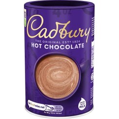 تصویر پودر شکلات داغ کدبری Cadbury وزن 250 گرم 