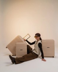 تصویر چمدان رزمری مدل RL201 سایز کوچک و متوسط و بزرگ 