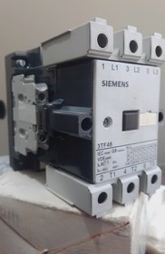 تصویر کنتاکتور 50 آمپر 22 کیلو وات SIMENS زیمنس 24ولت DC دی سی 3TF46 contactor 50 amps 22 kW simens 24 volt dc dc