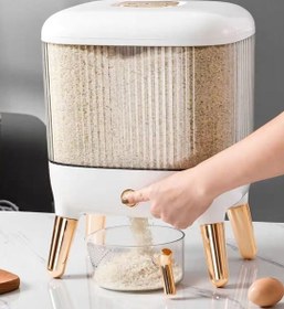 تصویر جا برنجی پایه رزگلد 