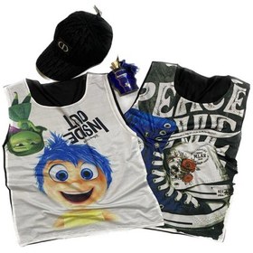 تصویر تاپ مردانه 2 تایی مدل 1141 