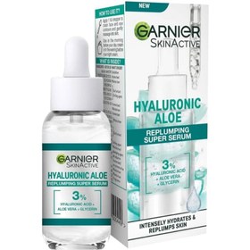 تصویر سرم اسید هیالورونیک +آلوئه ورا ACIDE HYALORONIC ALOE VERA HYDRATING SERUM