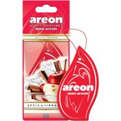 تصویر خوشبو کننده خودرو آرئون مدل مون رایحه سیب و دارچین 