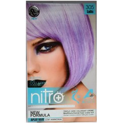 تصویر کیت رنگ مو نیترو پلاس رنگ لالیک شماره 305 Nitro Plus Hair & Eyebrow Color Kit 100ml NO 305