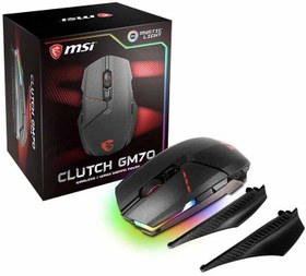تصویر ماوس مخصوص بازی ام اس آی مدل Clutch GM70 ا MSI Clutch GM70 Gaming Mouse MSI Clutch GM70 Gaming Mouse